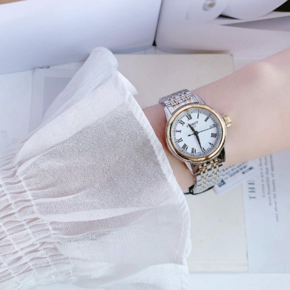 🔥Tissot Ladies Two Tone Gold Watch! New! Sale! - Picture 1 of 6